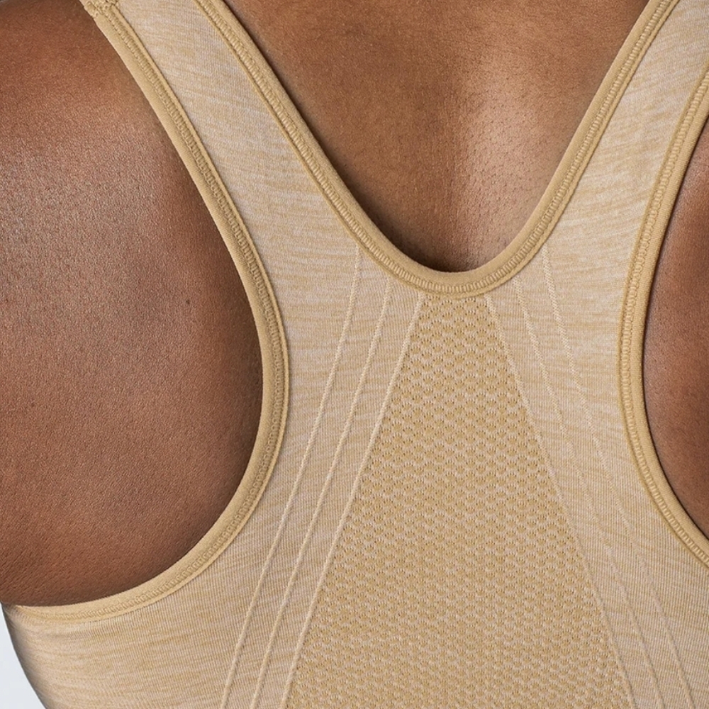 NWT Shefit Lounge Bra Honeywheat 6Luxe Seamless Comfort - Picture 9 of 10